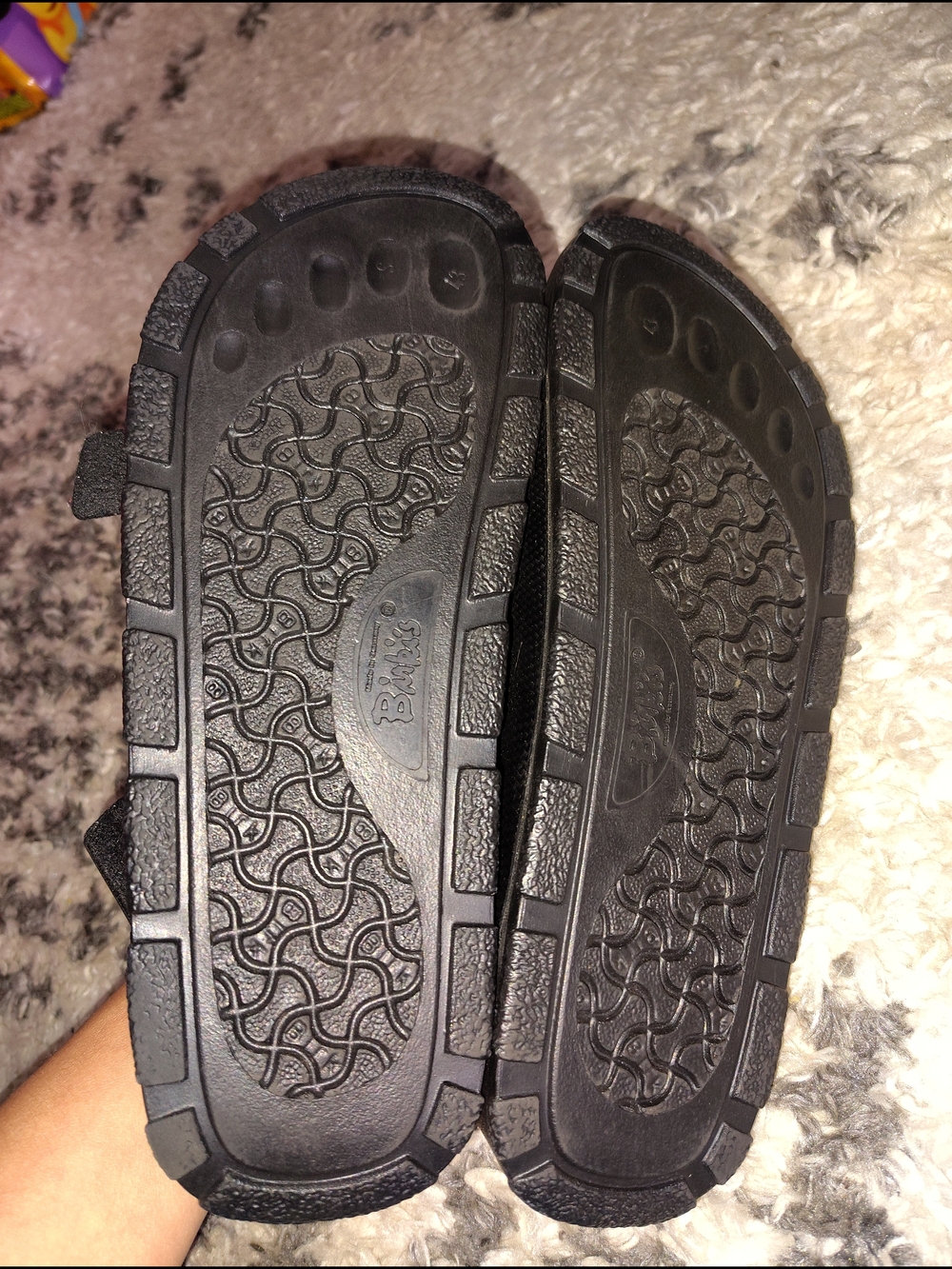 Birkenstock Black Textured Double-Strap Men's Sandals - Picture 3 of 5